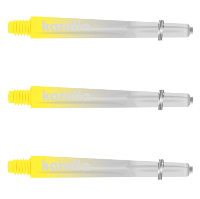 Karella Comic-Line Polycarbonat-Schäfte gelb/transparent